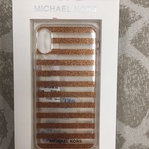 A Michael Kors iPhone X case!